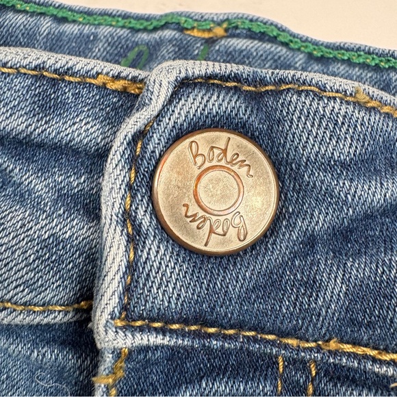 BODEN | Kids Unisex Adventure-flex Blue 4-Way Stretch Cotton Denim Shorts Sz 8Y - Picture 3 of 10